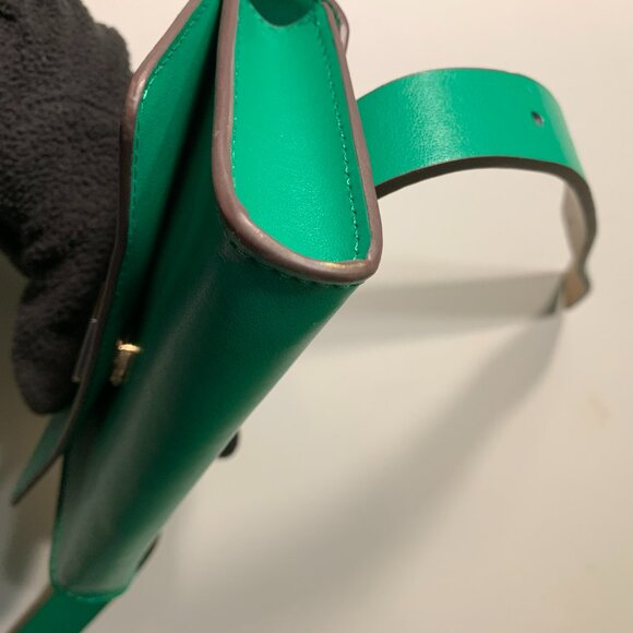 Kate Spade Kelly Green Leather Belt bag NWOT - Picture 9 of 12